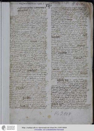 ANON: Sententia supra De generatione et corruptione