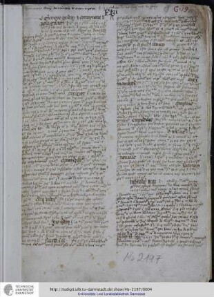 ANON: Sententia supra De generatione et corruptione