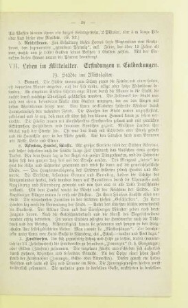 VII. Leben im Mittelalter. Erfindungen u. Entdeckungen