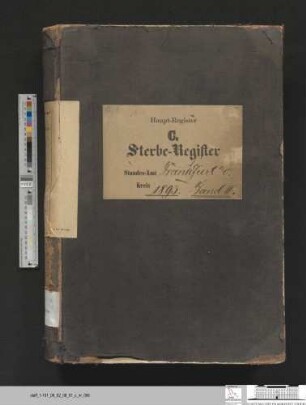 Sterberegister Stadt Frankfurt (Oder) 1893, Urkunde 597-1194