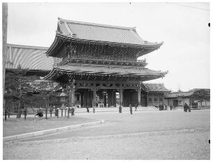 Higashi Hongan-ji in Kyoyto : Weltreisen. Japan. Higashi Hongan-ji in Kyoyto