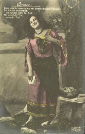 Carmen - Dann mische zwanzigmal [...]