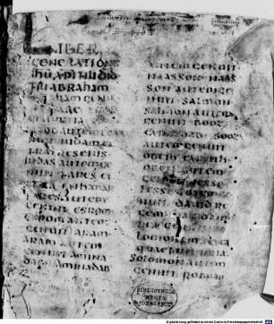Evangeliar des Hl. Korbinian (Codex Valerianus) - BSB Clm 6224