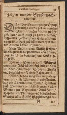 Folgen nun die Speisen nacheinander.
