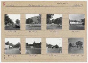 Straßenansichten. Berlin, Lichtenberg, Gudrunstraße/Hagenstraße/Frankfurter Allee