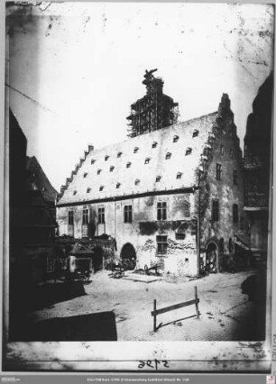 Stadtwaage, Weckmarkt 1, von Süden