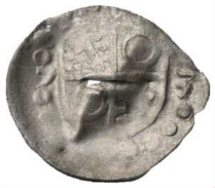 Münze, Pfennig (einseitig), Pfennig (Schüsselpfennig), 1552 - 1580
