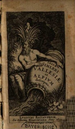 Vallesiae et Alpium descriptio