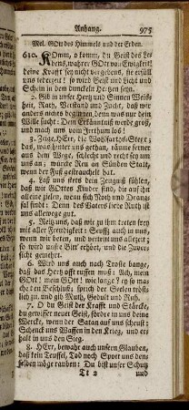 [Lieder 610. bis 619.]