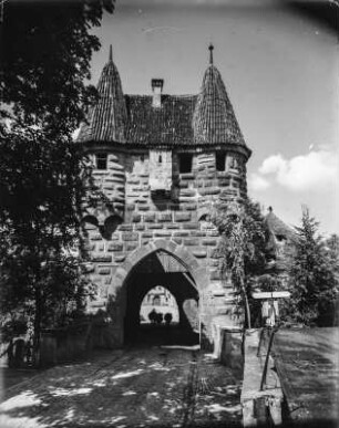 Torbogen : Torbogen, vermutlich zu einer Burg gehörig.