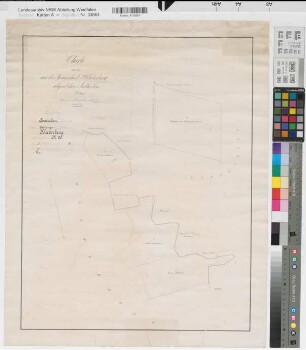 Telgte (Telgte), Abgesetzte Anteile der Gemeinheit Klaterberg (Klatenberg), Brouillonkarte Bl.2