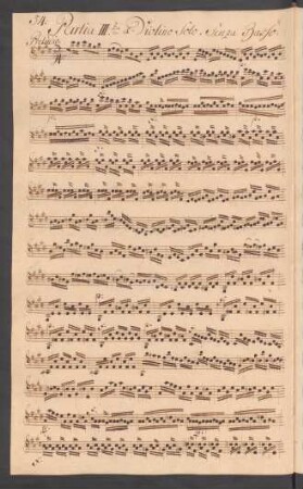 Partiten; vl; E-Dur; BWV 1006