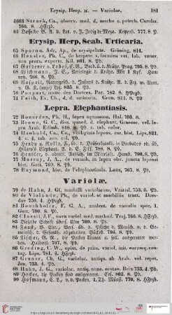 Lepra. Elephantiasis (Nr. 4672 - 4678)