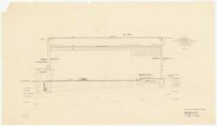 Evangelisches Gemeindezentrum, Herford: Kirche: Schnitt V-V 1:50