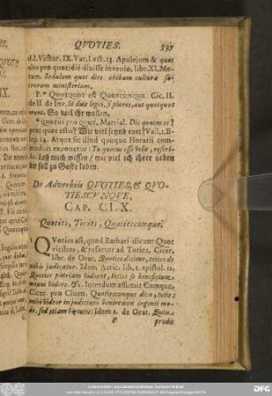 De Adverbiis Quoties, & Quotiescunque, Cap. CLX.