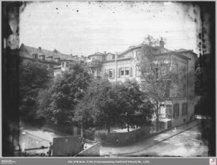 Rückseite Taubenstraße 23-27 von Süden