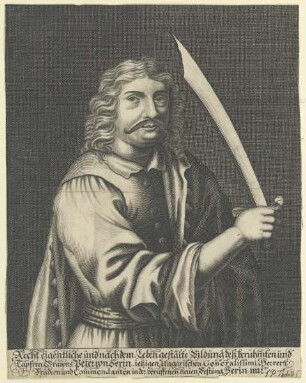 Bildnis des Gravens Peter von Serin