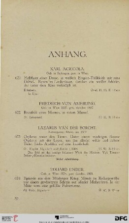 Anhang (Nr. 621-678)