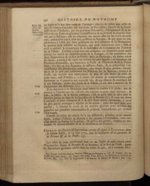 Extrait des Traités & Conventions conclus & signés à Teschen, dans la Haute Silésie, le 13 Mai 1779,[...]