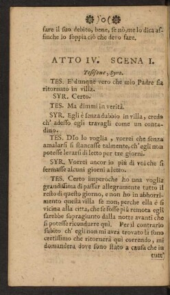 Atto IV. / Act. IV.