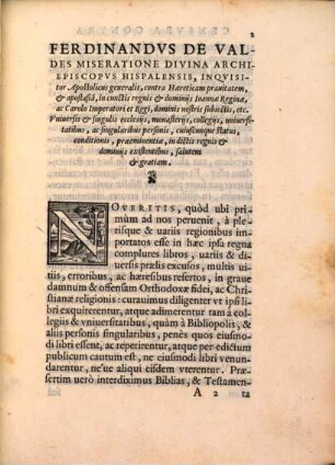 Censura generalis contra errores, quibus recentes haeretici sacram Scripturam asperserunt