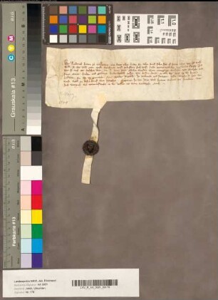 Friedrich Herr von Dollendorfbefiehlt seinen Burgmannen, Schöffen und Leuten, dem Markgrafen zu huldigen.