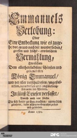 Emmanuels Verlobung