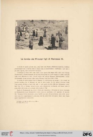 Le tombe dei Principi figli di Ramesse III.