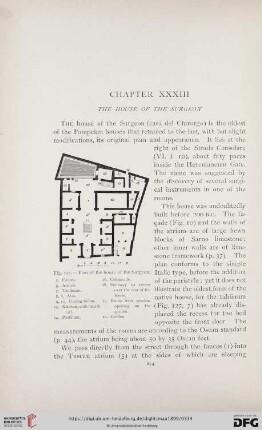 Chapter XXXIII.: The House of the Surgeon