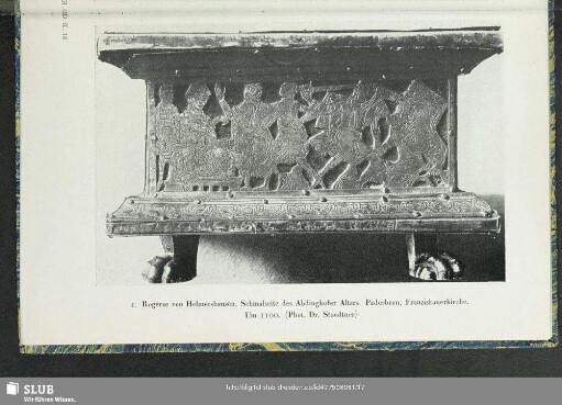 Schmalseite des Abdinghofer Altars.