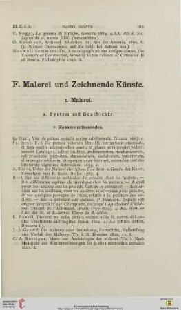 Malerei und Zeichnende Künste