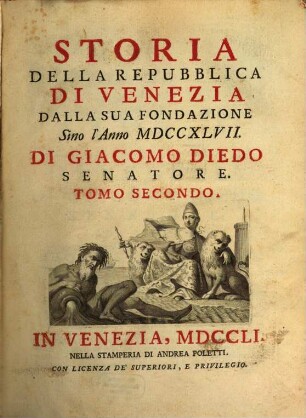 Storia Della Repubblica Di Venezia : Dalla Sua Fondazione Sino l'Anno MDCCXLVII. 2