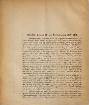 Regesten der Bischöfe von Eichstätt, 3,1. Von 1297 - 1305