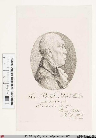Bildnis Jacob Bernhard Preu