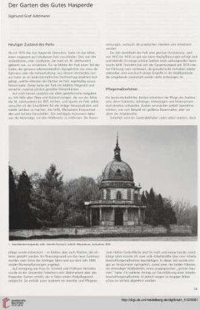 Der Garten des Gutes Hasperde