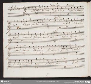 Recitativo: Qualis fulgor quae lux
