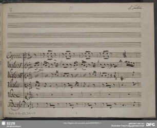 La secchia rapita. Excerpts - Mus.1-F-82,27-7 : S, orch, b