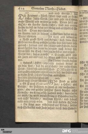 Gemeine Noth-Lieder.