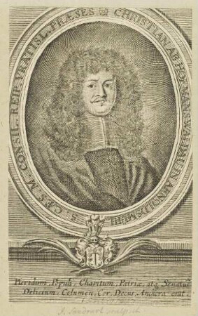 Bildnis des Christian ab Hofmanswaldau
