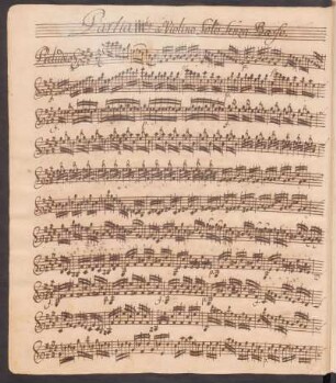 Partiten; vl; E-Dur; BWV 1006
