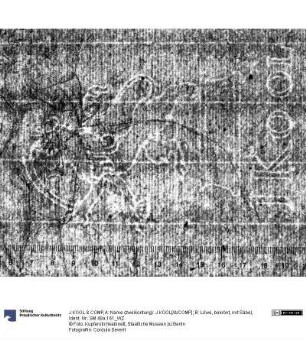 A: Name (zweikonturig): J KOOL[/&/COMP]; B: Löwe, bekrönt, mit Säbel