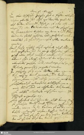 Berichte aus den Jahren 1711-1712