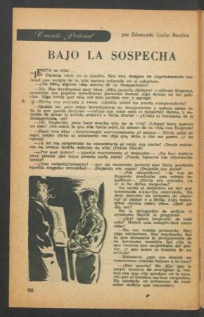 Bajo la sospecha : Cuento policial