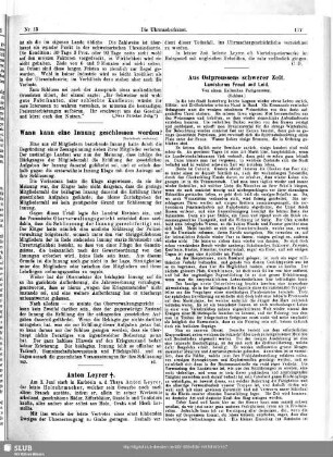 Aus Ostpreussens schwerer Zeit (Schluss)