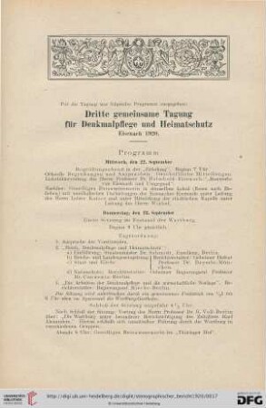 Tagesordnung