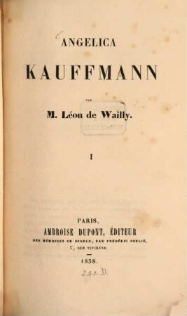 Angelica Kauffmann, 1