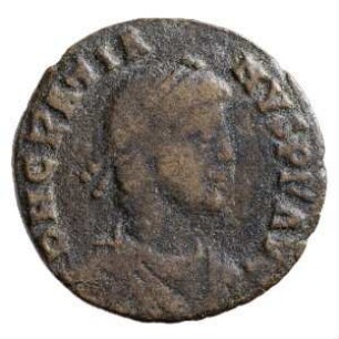 Münze, Aes 2, 9. August 378 - 25. August 383 n. Chr.