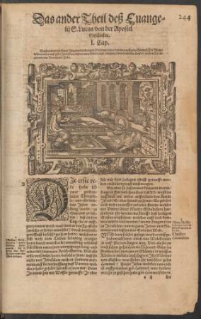 Das ander Theil deß Evangelii S. Lucas/ von der Apostel Geschichte.