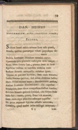 Dan. Heinsii
