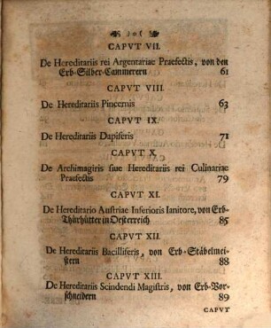De Hereditariis Provinciarvm Avstriacarvm Officialibvs Commentatio